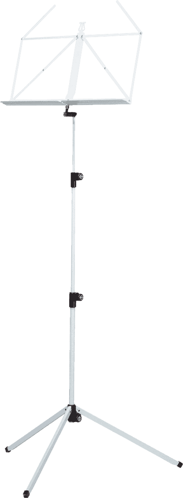 Leggio Pieghevole in Metallo Bianco