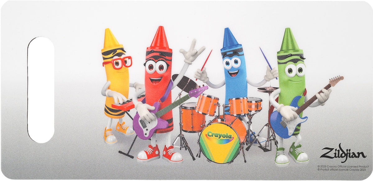 ZKIDS Pack Crayola 6 Bacchette + pad