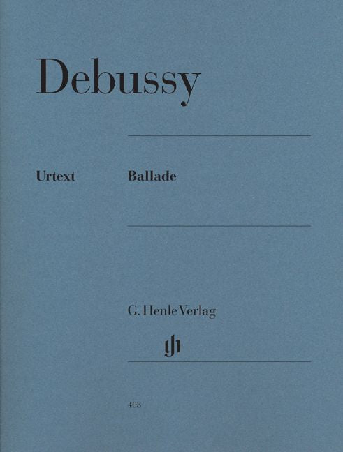 Debussy C. - Ballade