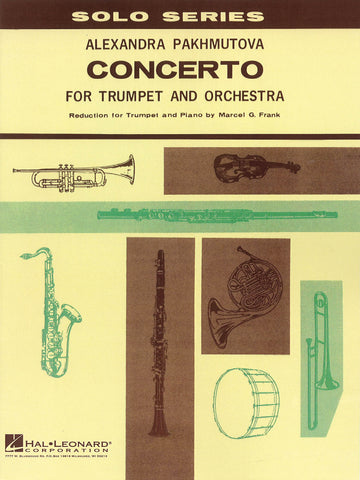 Pakhmutova Alexandra - Concerto For Trumpet - Tromba e pianoforte