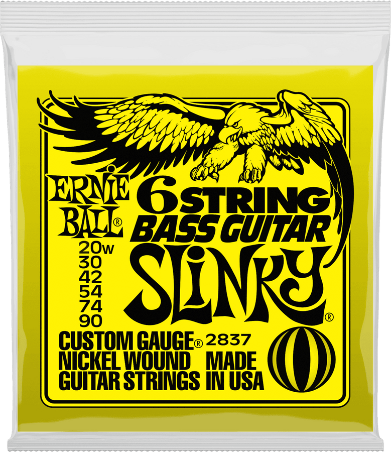 2837 Calibro personalizzato Avvolto in nickel Slinky 6C 20W-90