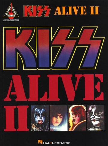 KISS Alive II Versione registrata per chitarra – Tablatura per chitarra