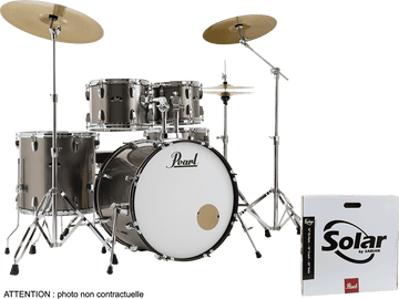 ROADSHOW STAGE 22 + B-50 BRONZE METALLIC + SOLAR CYMBALS