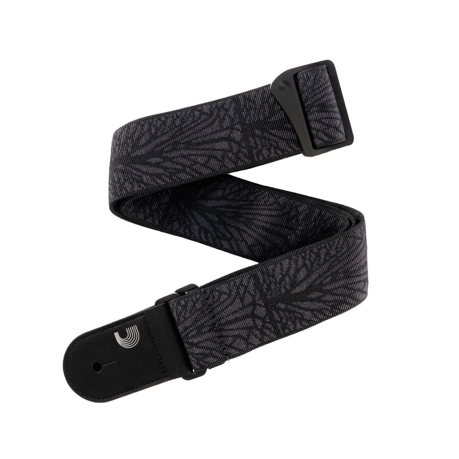 Tracolla per Chitarra Intrecciata Lightning Black Tubular
