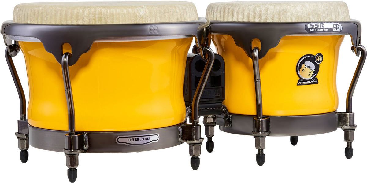 AA400SY - Alexandra Alban Signature 7" & 8 1/2" Bongo - Sunrise Yellow