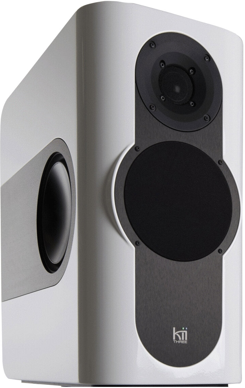 Kii Audio Tre singoli bianchi