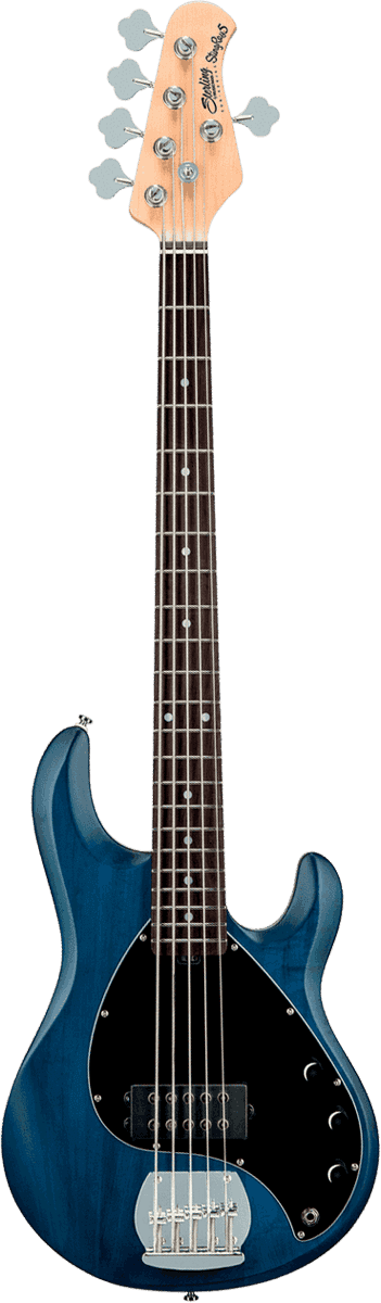 Stingray5 In Trans Blue Satin 5-String