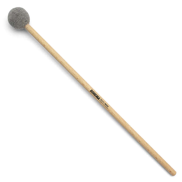 Rohema Bacchetta di Faggio 39CM Testa in Feltro 3.5CM Medio Duro