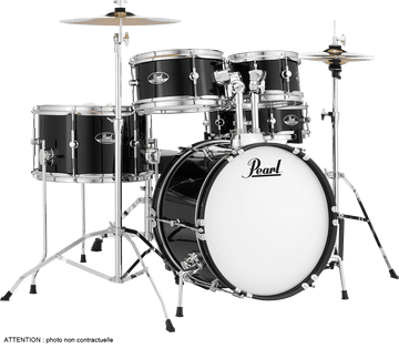 ROADSHOW JUNIOR 16 JET BLACK + SOLAR CYMBALS