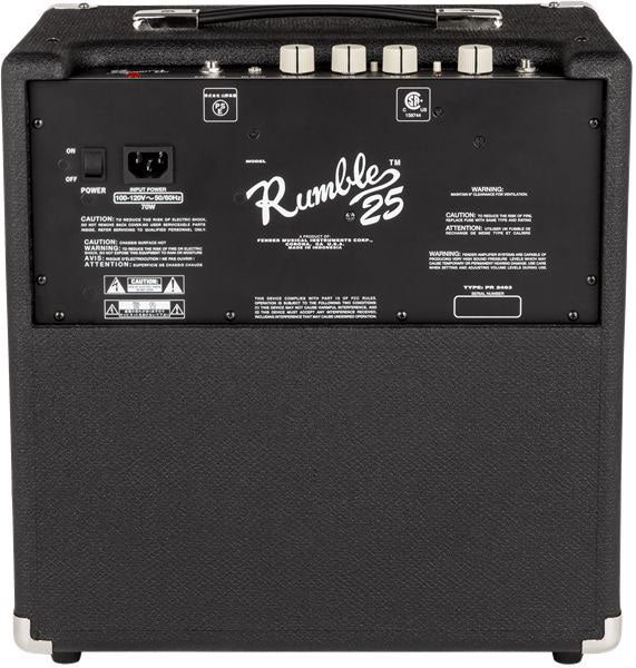 Rumble 25 (V3) Nero/Argento