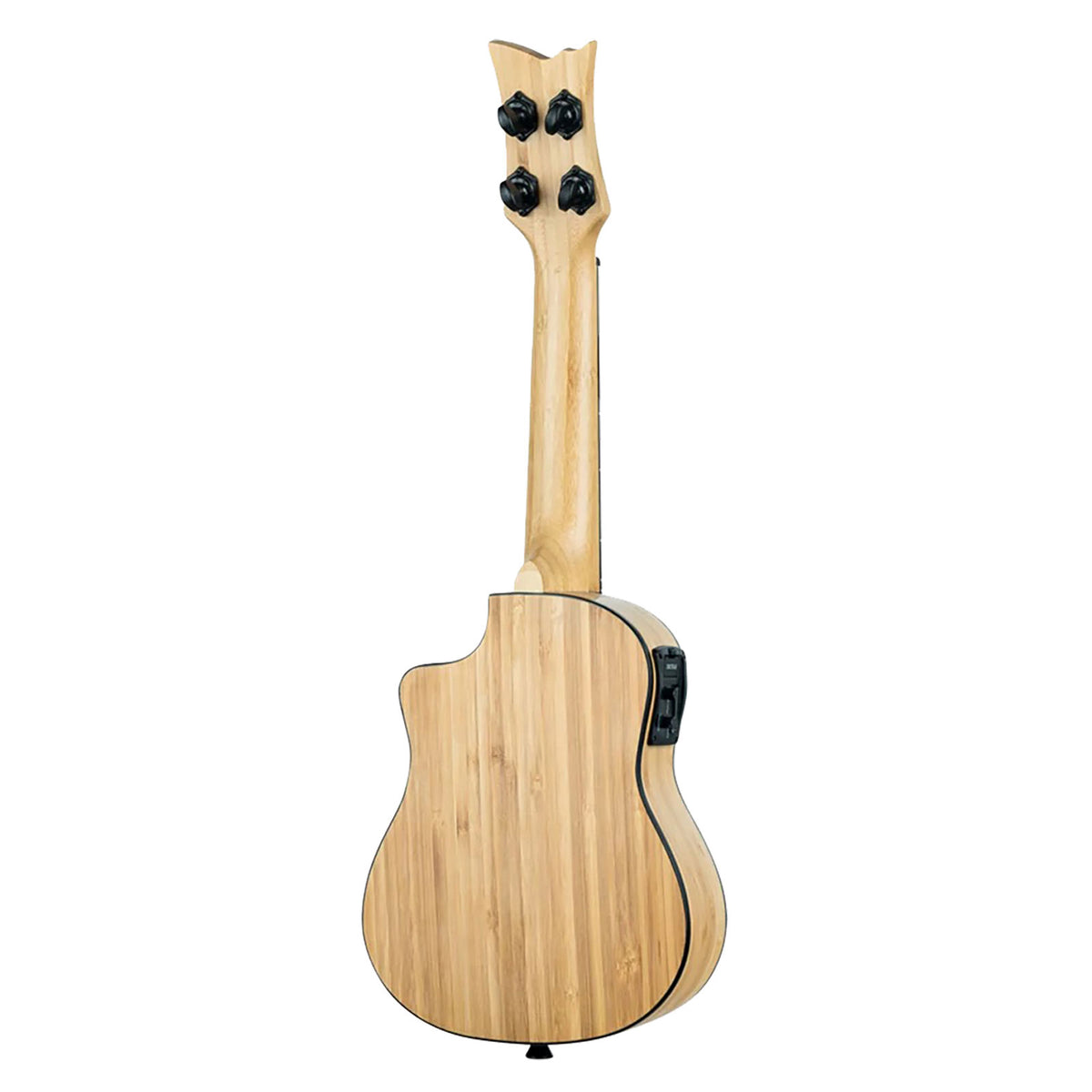 Ukulele soprano in bambù massiccio EQ