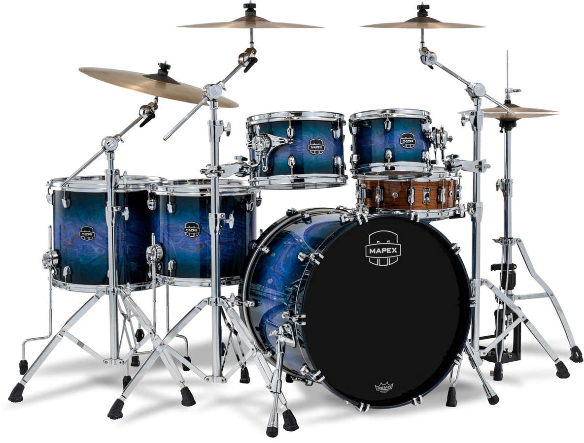 MAPEX SATURN VI STUDIO 22" Cobalto sfumato