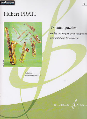 17 Mini-puzzle per sassofono - Prati