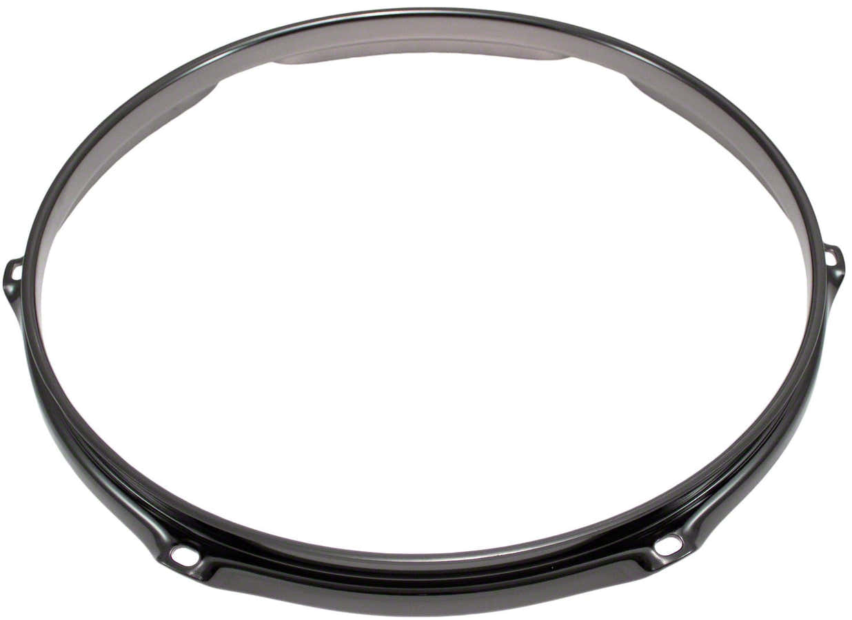 H30-13-6BK - Cerchio 13" 6 Tiranti Nero Super Tripla Flangia 3.0mm