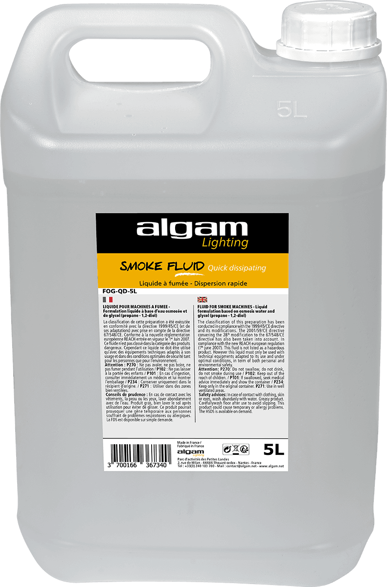 Liquido per Fumo Dispersione Rapida 5L