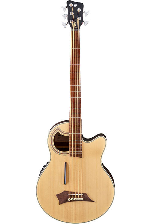 Warwick Bass Alien Deluxe 5 Naturale satinato