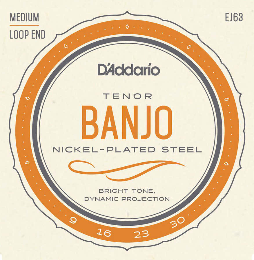 EJ63 Tenore Banjo Corde Nichel 9-30