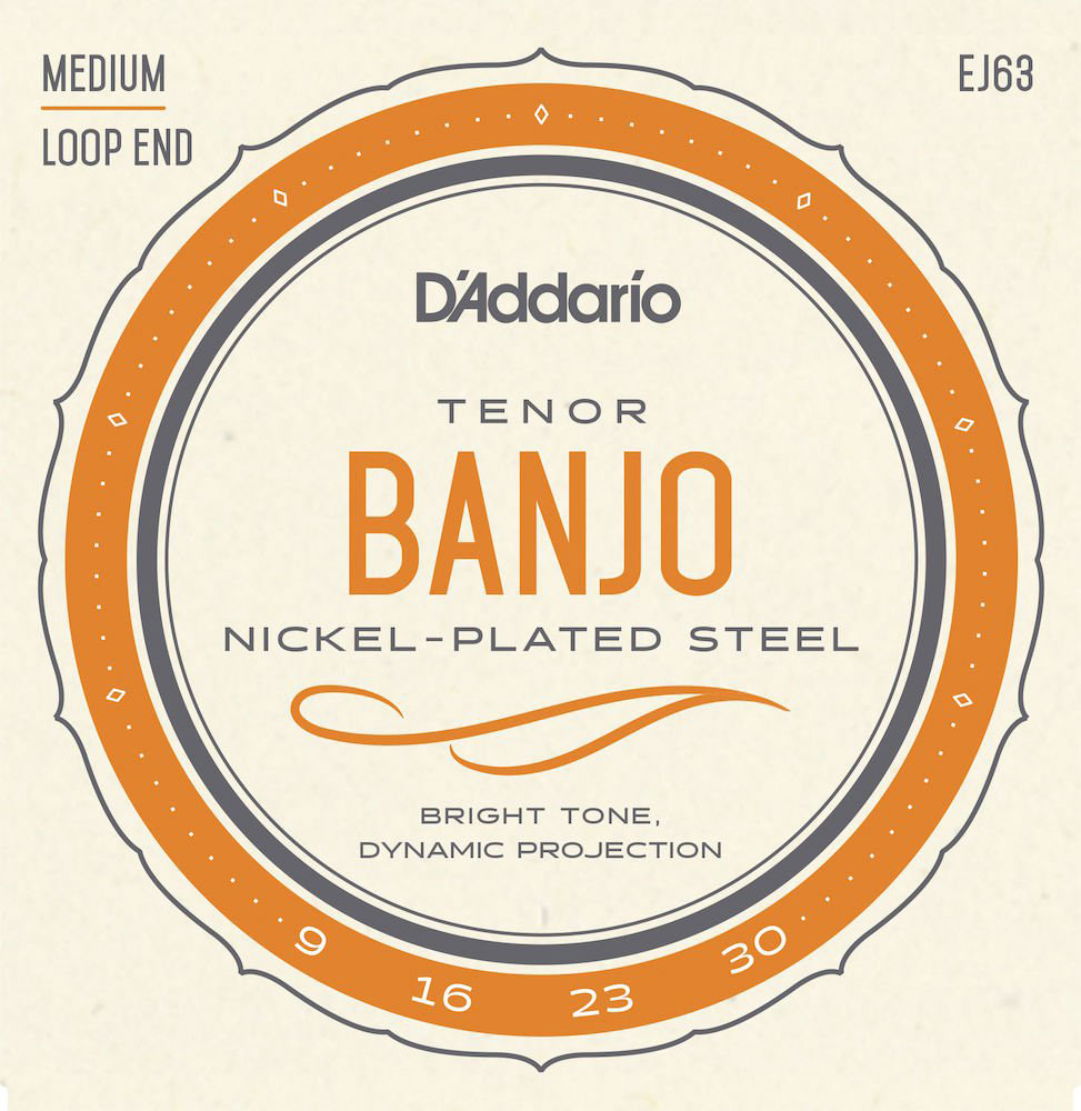 EJ63 Tenore Banjo Corde Nichel 9-30