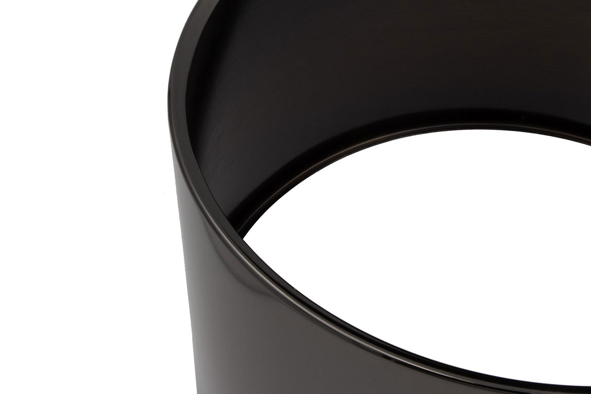 SBB1408ST - 14"X08" Fusto In Ottone Nichelato Nero (ottone) - Rullante