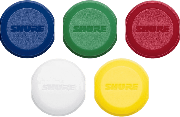 Shure WA621-5 TAPPI TERMINALI COLORATI PER BLX2
