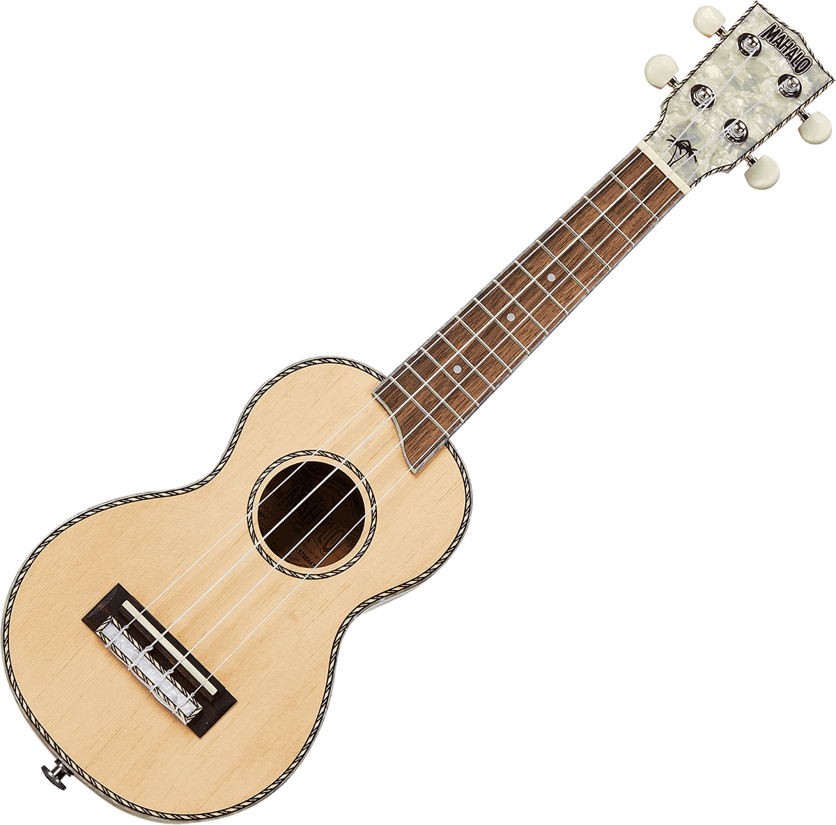 Soprano Naturale Testa Perlata + Custodia