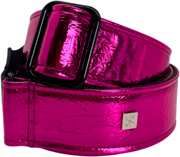 Distressed Vernice Fucsia