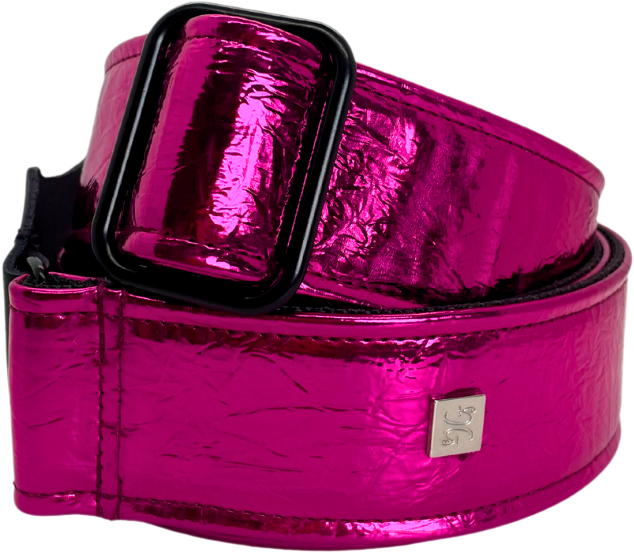 Distressed Vernice Fucsia
