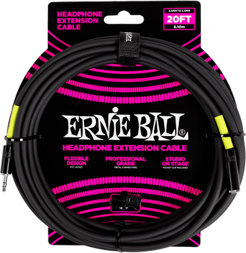 Effects Prolunga Stereo Mini-Jack A Mini-Jack 6M Nera
