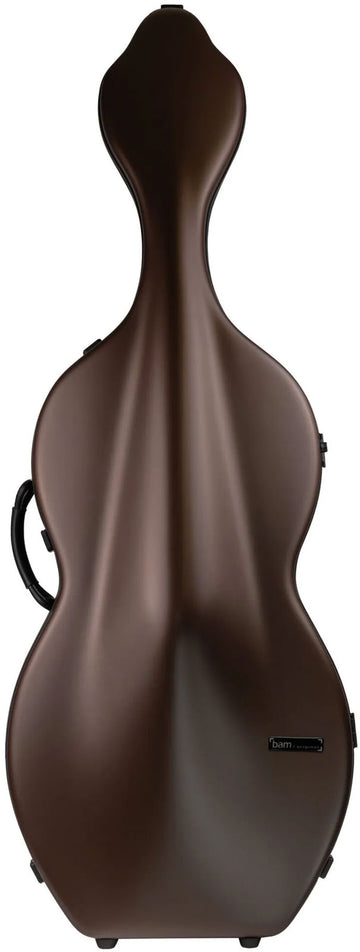 Custodia Violoncello 4/4 Hightech Caramella + Ruote - Marrone/Nero