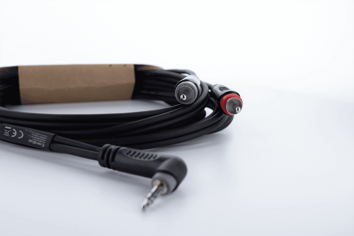 Cavo Y Mini-jack Stereo Angolato / 2 RCA 1 M