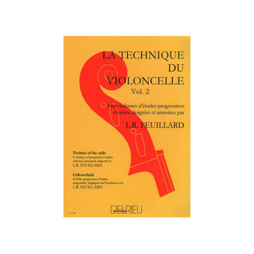 Feuillard Louis R. - Tecnica del violoncello Vol.2 - Violoncello