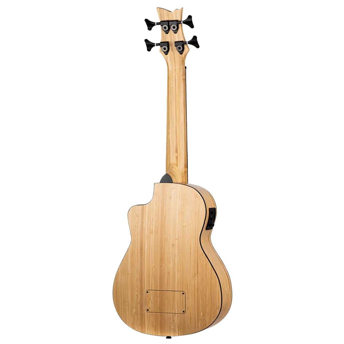 Ukulele basso in bambù massiccio EQ