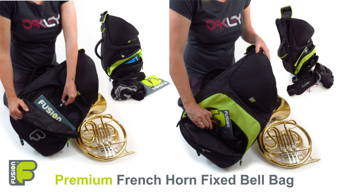Premium Black Horn (Fixed Bell) Case