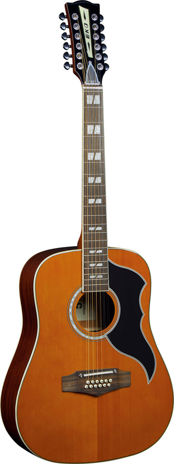 Ranger XII EQ Reissue Vintage Dreadnought Tavola Natural Tinta