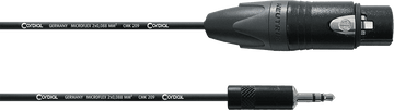 Cavo Audio Sbilanciato XLR Femmina/Minijack Stereo 1,5 M