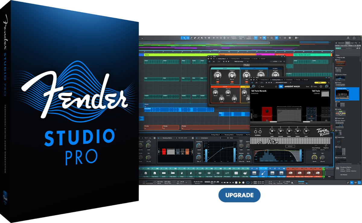 Fender Studio Pro 8 Aggiornamento
