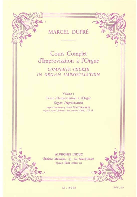 Corso completo d'improvvisazione all'organo Vol. 2