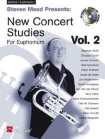 STEVEN MEAD - NEW CONCERT STUDIES VOL.2 - EUPHONIUM T.C. + CD