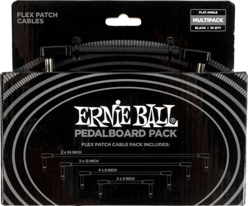 Pack 10 Cavi Patch Flex - Nero