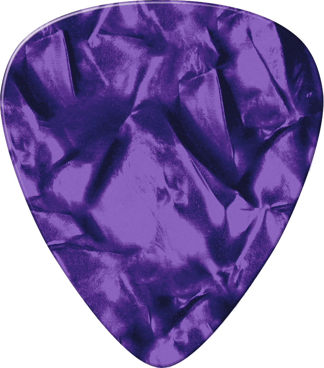 12 x Celluloide sottile autentico viola
