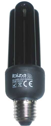 25W 3U-E27 lampadina a risparmio energetico UV