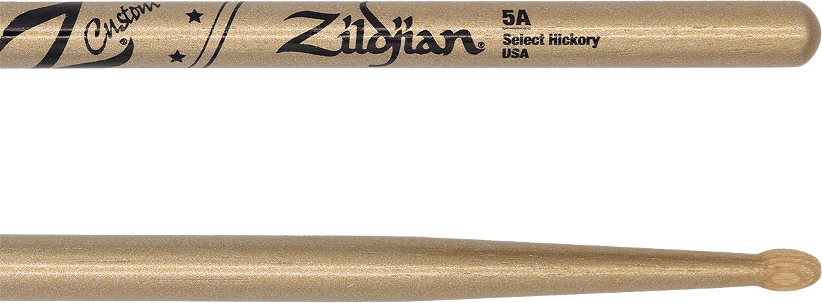 DRUMSTICKS Z-CUSTOM 5A GOLD CHROMA