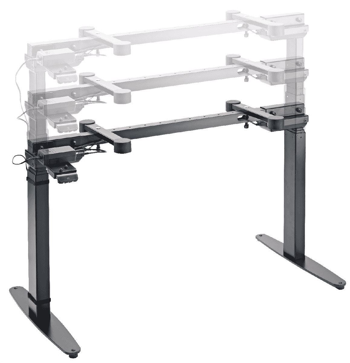 Supporto per Tastiera Motorizzato 188 Nero
