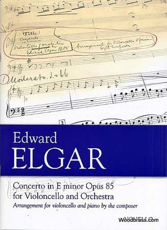 Elgar E. - Concerto in Em Op.85 per Violoncello e Pianoforte
