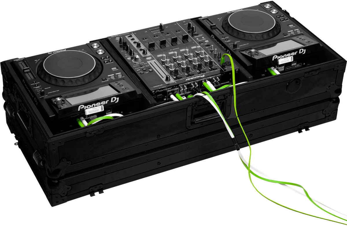 Flight Console DJ CDJ-2000NXS2 / DJM-750 Nero