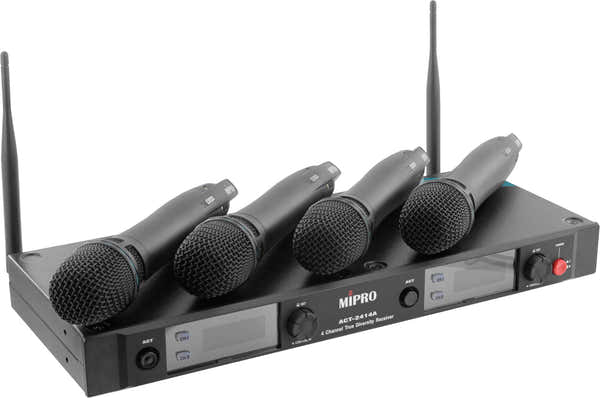 Mipro ACT 2414 + 4 x ACT 24HC