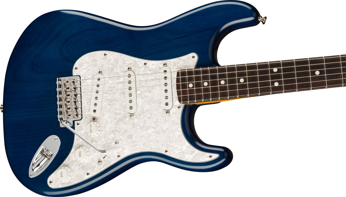 Stratocaster Signature Corry Wong Rw Sapphire Blue Transparent