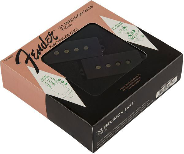 Pure Vintage '63 Precision Bass Pickup nero