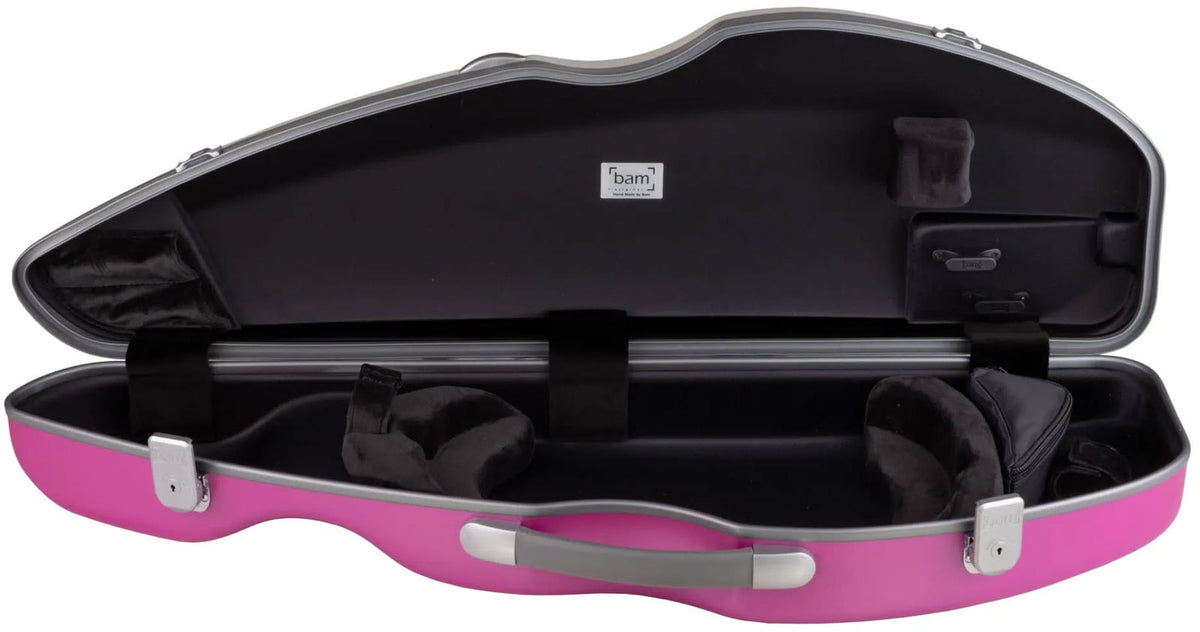 Custodia Violino 4/4 Hightech Caramella - Bianco/Viola