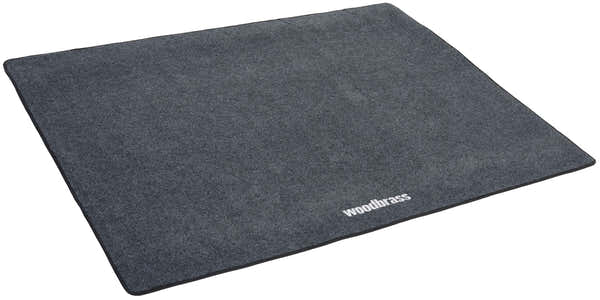 Tappeto per Batteria 200 x 160 cm Grigio Scuro